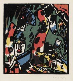 Wassily Kandinsky, Bogenschütze, 1908/09