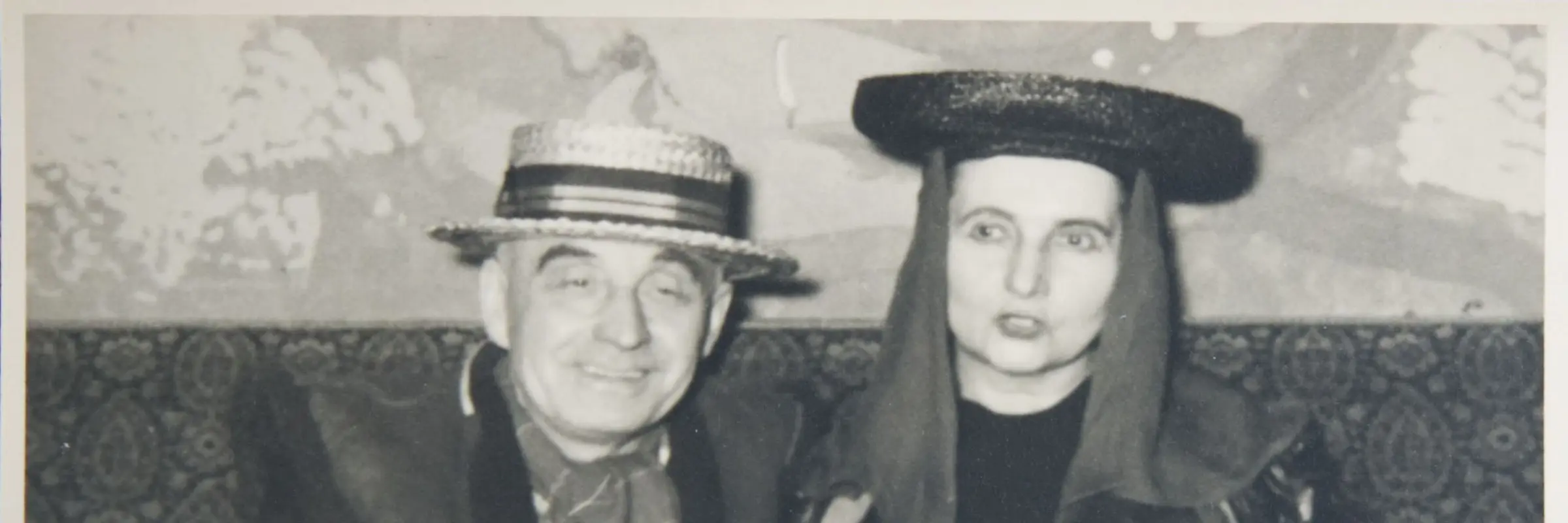 Johanna und Josef Hegenbarth beim Fasching