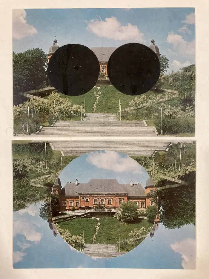 Landschaft mit Spiegelung