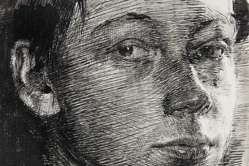 Selbstportrait von Käthe Kollwitz