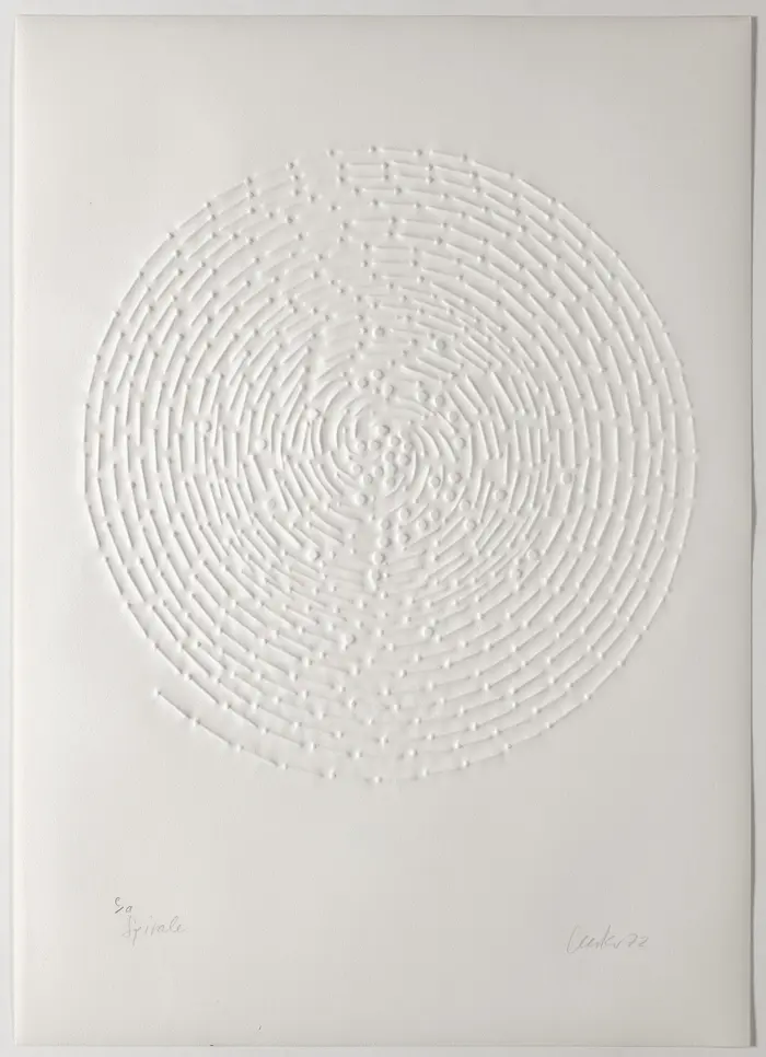 Günther Uecker, Spirale, 1972