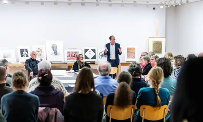 Druckgrafik in Dresden: Überblick und Einblicke mit Jutta Penndorf und Eberhard Göschel, 28.1.2019