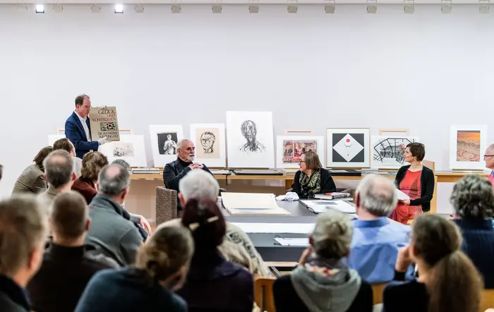 Druckgrafik in Dresden: Überblick und Einblicke mit Jutta Penndorf und Eberhard Göschel, 28.1.2019