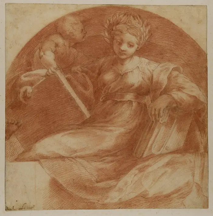 Zeichnung einer Frau