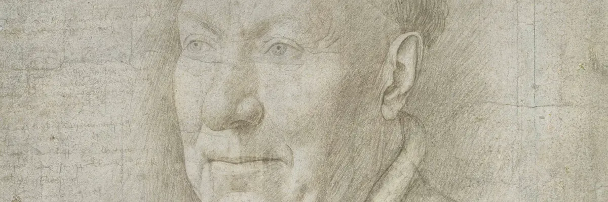 Skizze eines älteren Mannes