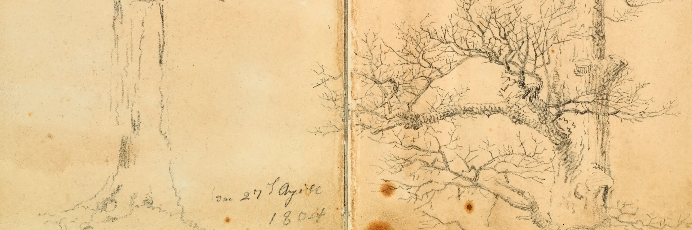 Caspar David Friedrich, Karlsruher Skizzenbuch, 1804