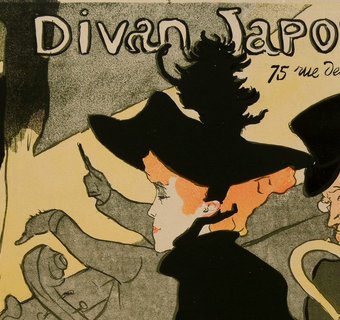 Henri de Toulouse-Lautrec, Plakat: Divan Japonais