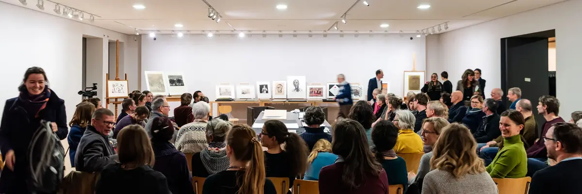 Druckgrafik in Dresden: Überblick und Einblicke mit Jutta Penndorf und Eberhard Göschel, 28.1.2019