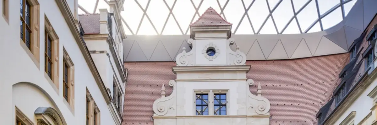 Ansicht des kleinen Schlosshof im Residenzschloss