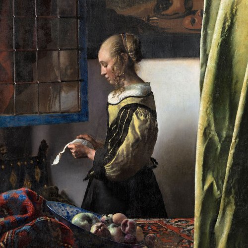 Vermeer Brieflesendes Maedchen